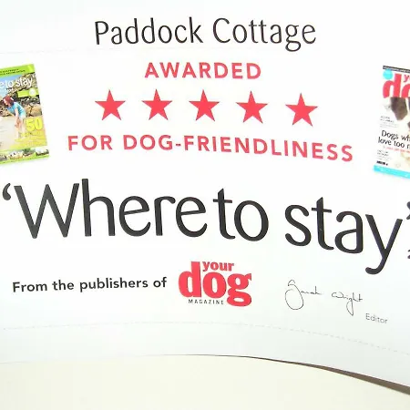 Award Winning Pet Friendly Paddock Whitby
