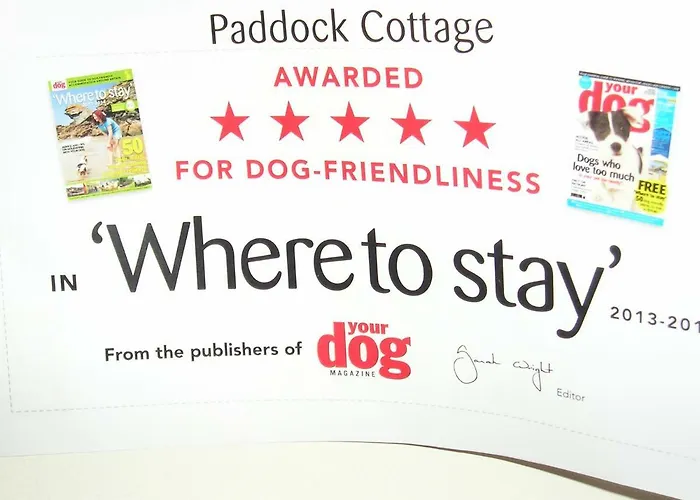 Award Winning Pet Friendly Paddock Whitby